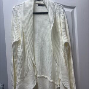 SHEIN Cream Knit Cardigan
